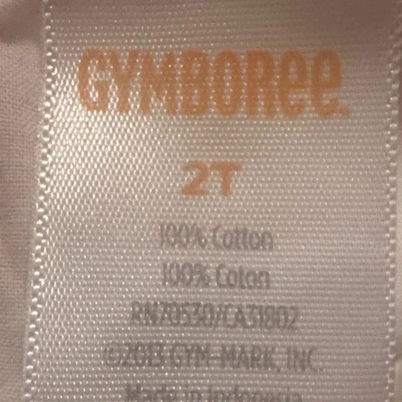 Gymboree Kids Toddlers White Bloomers Bottoms Diaper Cover Panties Underwear 2T - Picture 3 of 4